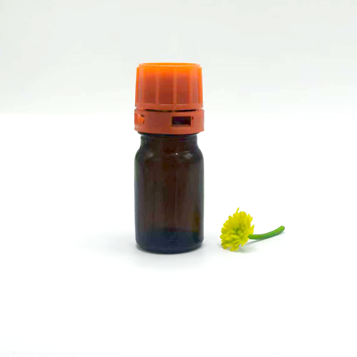 Flacone di reagente in vetro da 5 ml Flacone di reagente in vetro da 5 ml